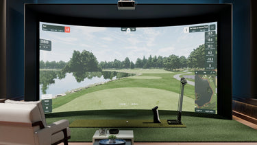 Curved Golf Simulator Enclosure Kit - Golf My Space